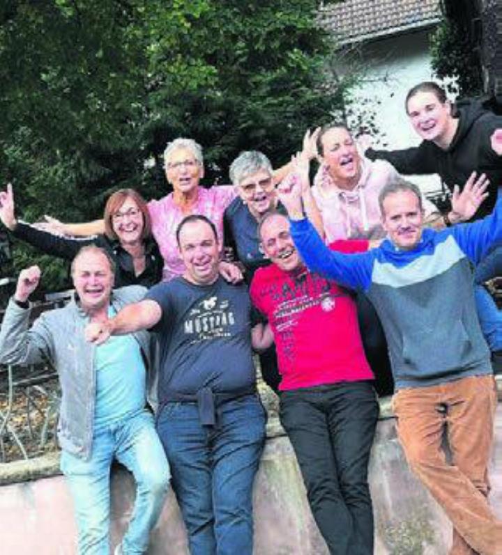 Die Theatercrew genoss das Wochenende in Todtmoos. Bild: zg