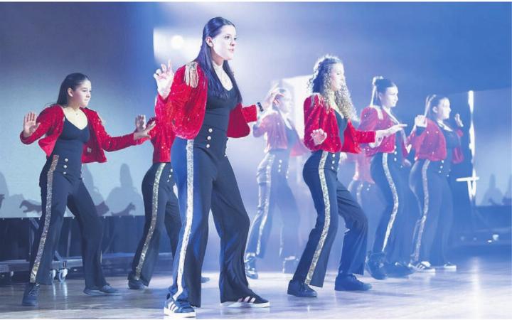 An drei Shows zeigten die Schülerinnen und Schüler ihr Können und ihre Freude fürs Tanzen – von den Kleinsten bis zu den Academy-Cracks. 
Bilder: zg