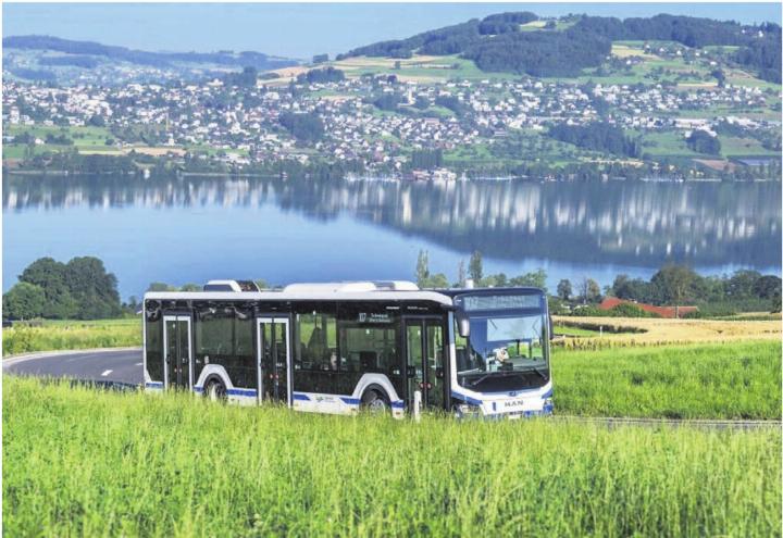 Das ÖV-Angebot rund um den Hallwilersee soll ausgebaut werden. Das soll auch dazu führen, dass weniger mit dem Auto zum See fahren und die Parkplatzsituation verbessert wird. Bild: Eveline Beerkircher