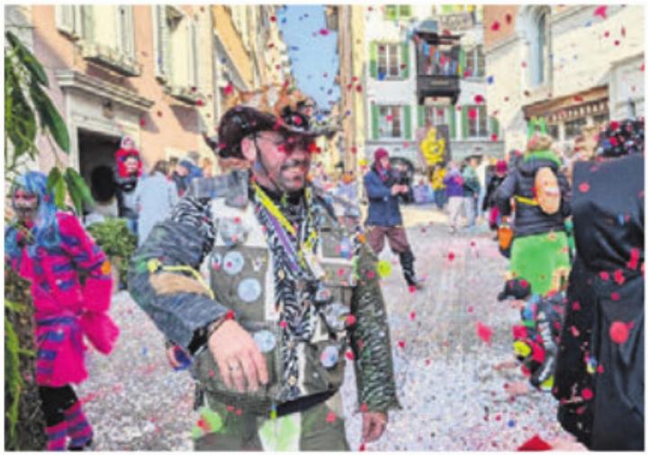 Schon bald regieren im Städtli wieder die Narren. Bild: Archiv Schon bald regieren im Städtli wieder die Narren. Bild: Archiv