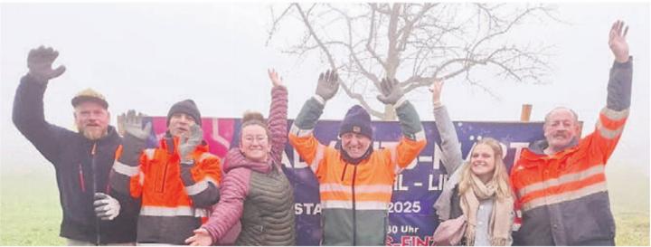 Die Verantwortlichen setzen sich für einen besinnlichen Advänts-Märt ein. Bild: zg