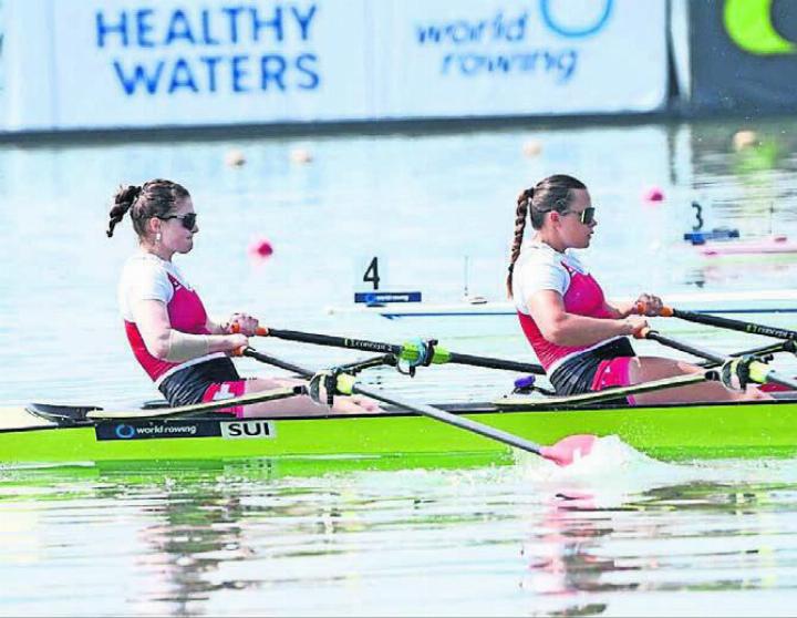 Olivia Roth (rechts) will an die Elite-WM in Shanghai im September.