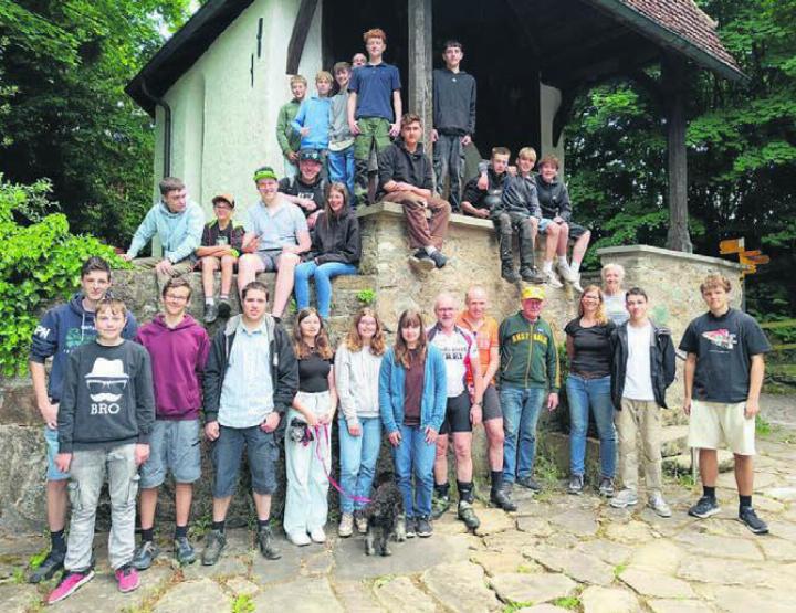 Natürlich durfte auch das Gruppenbild nicht fehlen. Bild: zg