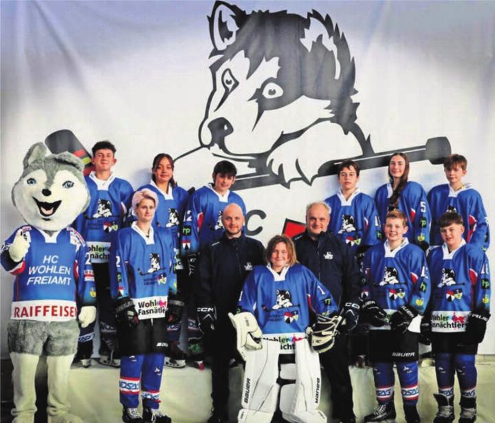 Nach fünf Jahren Pause hat der HC Wohlen Freiamt wieder ein eigenes U15-Juniorenteam. Bild: zg