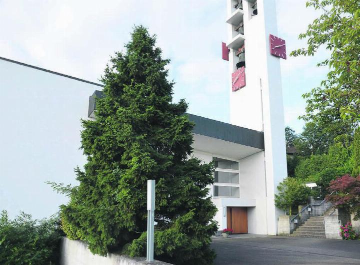 Die Kirche Rudolfstetten ist eines von vier Gebäuden, das energetisch saniert wurde. Bild: Archiv