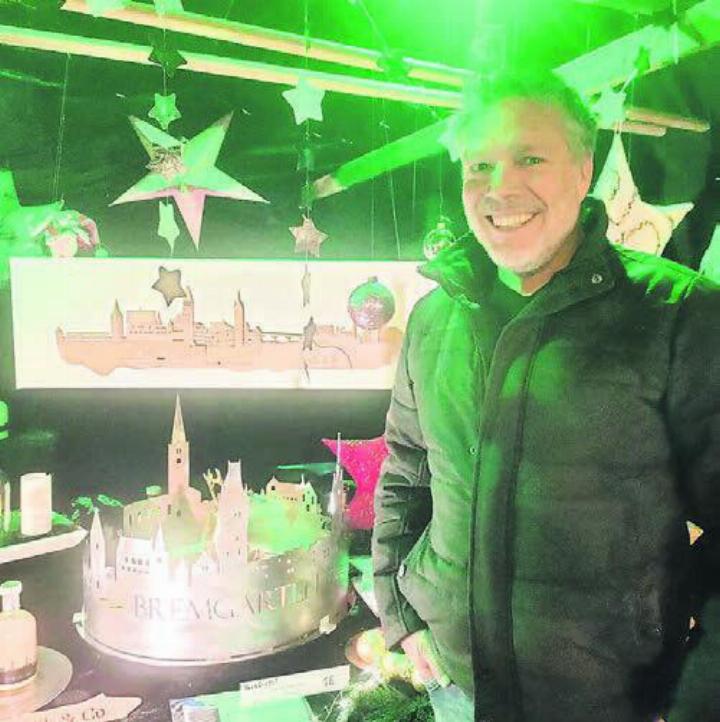 Mike Tanners Städtli-Feuerring ist der wohl Bremgarterischste Weihnachtsschmuck überhaupt.