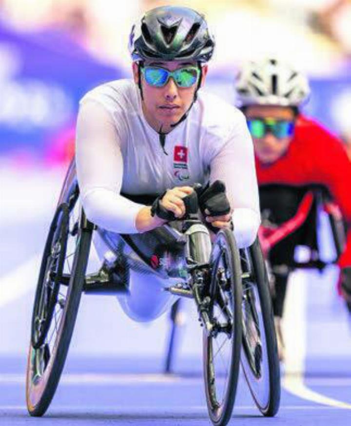 Patricia Eachus-Keller im letzten Jahr an den Paralympics. Jetzt warten neue Herausforderungen auf die Waltenschwilerin. Bild: Swiss Paralympic/Tobias Lackner