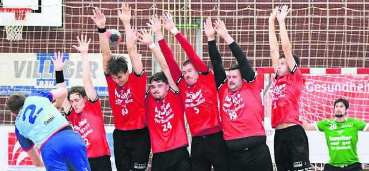 Die Muri-Abwehr muss gegen Olten dichthalten. Bild: tvm