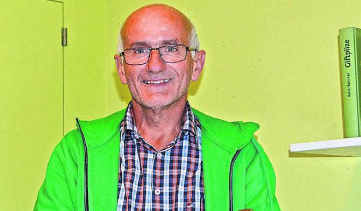 Ewald Wagner möchte fit bleiben und sein Wissen über Pilze weitergeben. Bild: Archiv