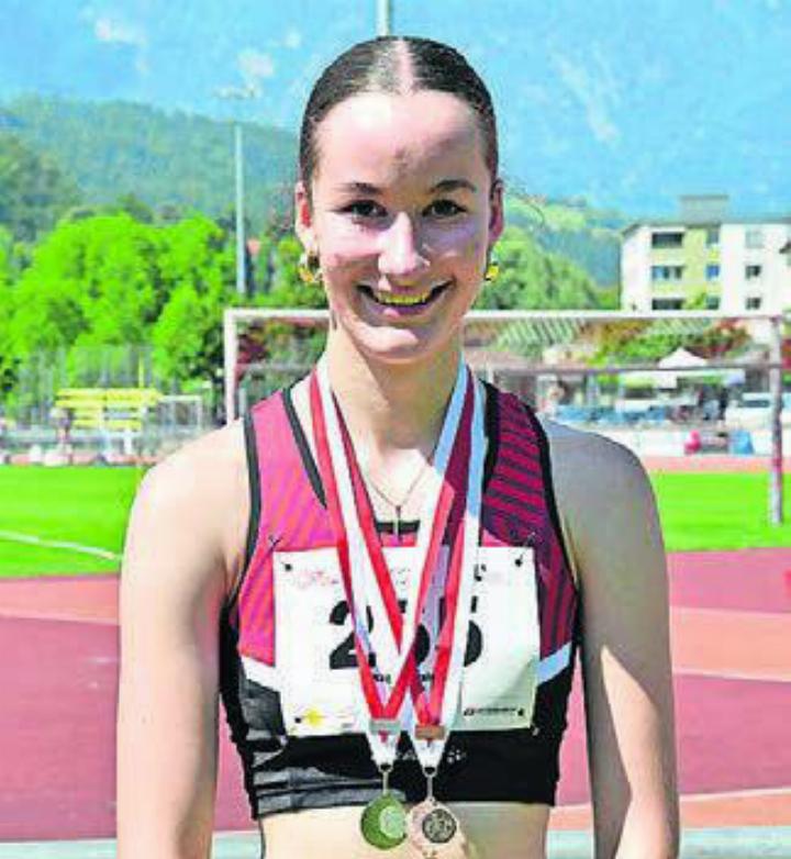 Zwei Medaillen: Seraina Nägeli. Bild: zg