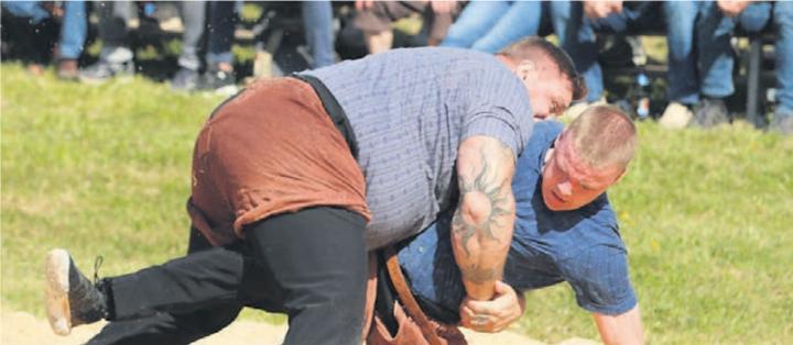 Mässig unterwegs: Pascal Joho (rechts) landete auf Rang 11a. Bild: Archiv