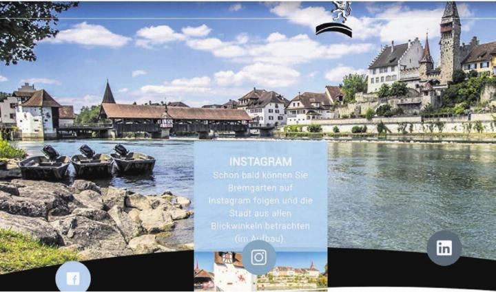 Von den 197 Aargauer Gemeinden hätten nur 61 eine Präsenz auf einer sozialen Plattform. Von den grössten Freiämter Gemeinden nutzt beispielsweise Bremgarten Facebook und Linkedin und ist bald auch auf Instagram präsent. Muri bringt Informationen der Gemeinde mit einem Whatsapp-Kanal direkt aufs Handy und Wohlen hat noch kein solches Angebot. Bild: zg