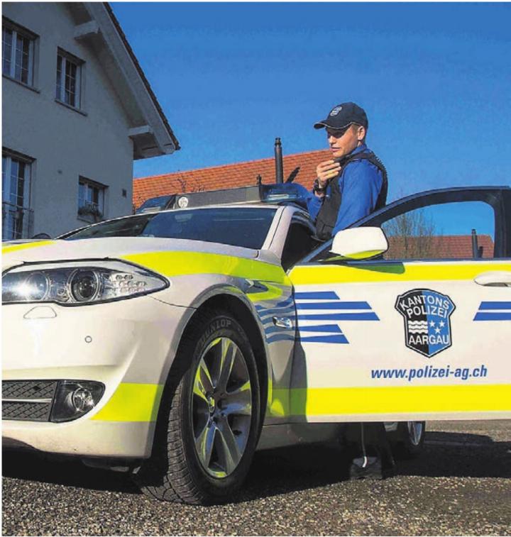 Auch im vergangenen Jahr hatte die Kantonspolizei Aargau viel zu tun. Bild: zg