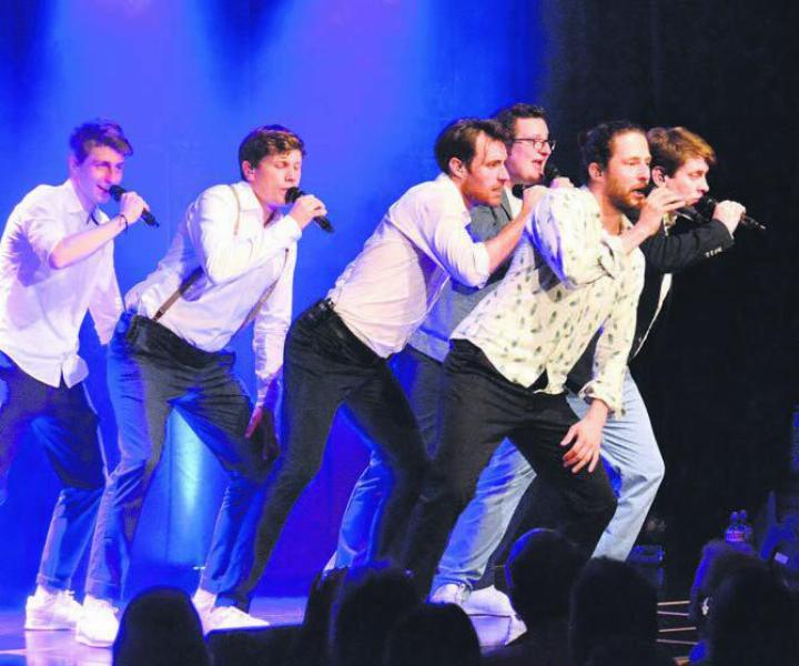 Der Auftritt der A-Cappella-Band Vocabular begeisterte. Bild: zg