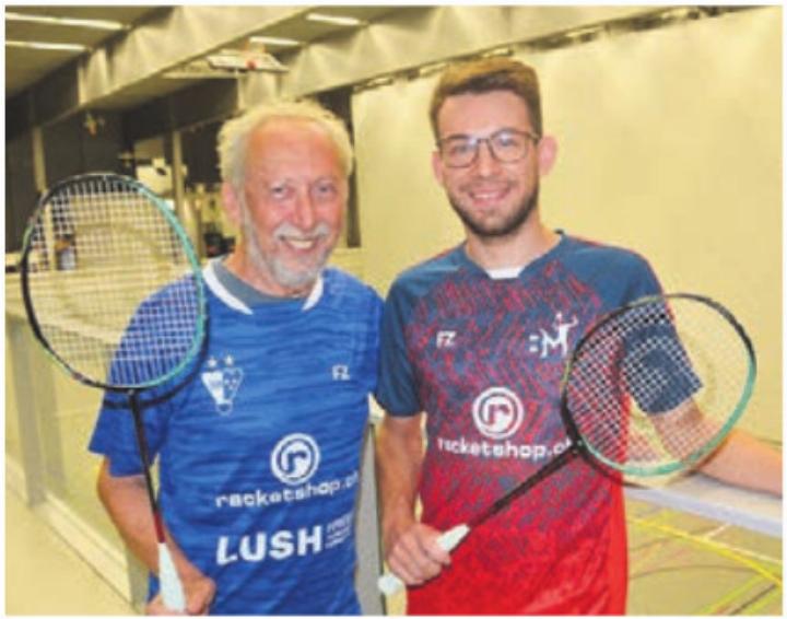 Fredy Heymann (links) und Dario Kaufmann schauen zurück. Bild: rwi Fredy Heymann (links) und Dario Kaufmann schauen zurück. Bild: rwi