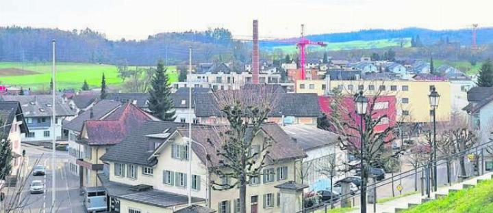 Der Bauboom in Villmergen hält unvermittelt an. Bild: Archiv