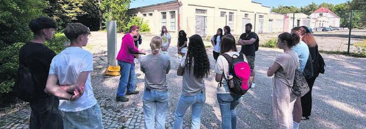 Für die Bremgarter Schülerinnen und Schüler war die Schulreise nach Dachau eine eindrückliche Erfahrung. Bild: zg