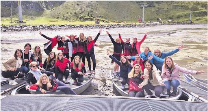 Die Turnerinnen aus Fischbach-Göslikon führte ihr Ausflug nach Engelberg. Bild: zg