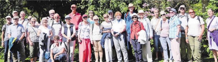 Die Mitglieder des Gemischten Chors Rudolfstetten/Friedlisberg genossen den Ausflug nach Deutschland. Bild: zg