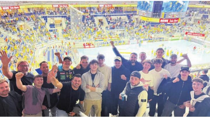 Die SG Wohlen Mutschellen in der SAP-Arena in Mannheim. Bild: zg