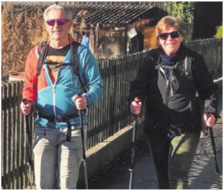 Markus Büchi und Brigitte Stäger freuen sich, wie sich das Projekt entwickelt hat. Bild: zg