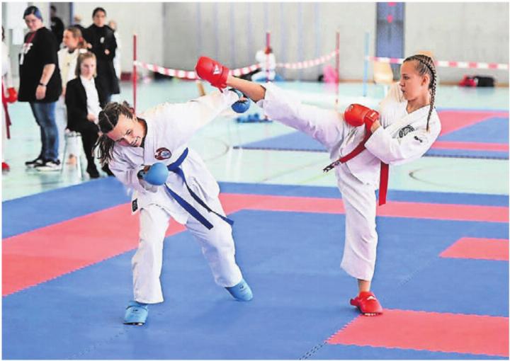 Acht Vereine und 100 Karaketas im Alter zwischen sechs und 20 Jahren. Das ist die Swiss Tomokai Open. Das Turnier soll in den nächsten Jahren noch grösser werden. Bilder: zg