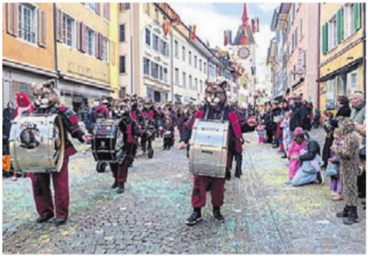 Fasnächtliche Marktgasse. Bild: huy