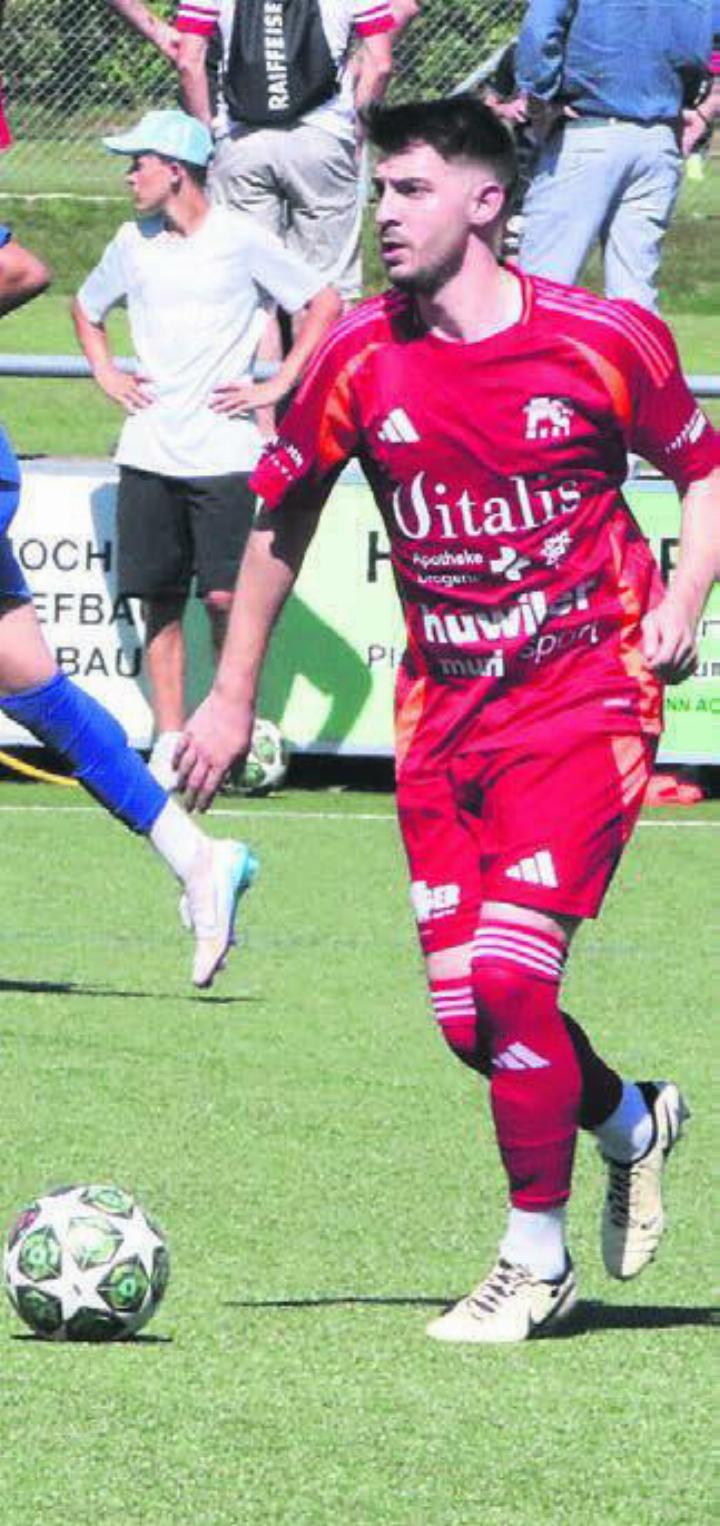Neu in der 2. Liga: Momo Seferi und der FC Muri.
