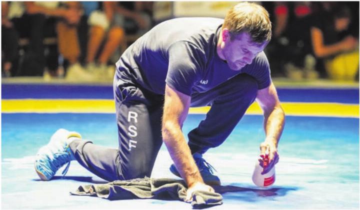 Putzt die RS Freiamt (hier Trainer Pascal Strebel) Oberriet-Grabs von der Matte? Bild: any