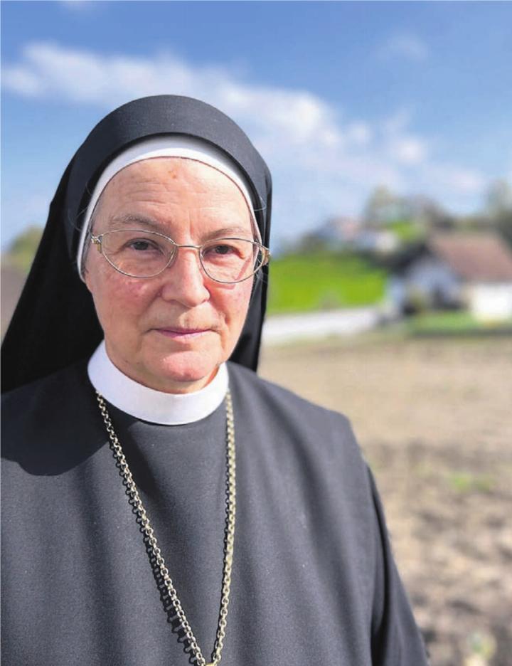 Die Äbtissin Angelika Streule fühlt sich im Kloster Hermetschwil auch nach 50 Jahren wohl und daheim. Bild: zg