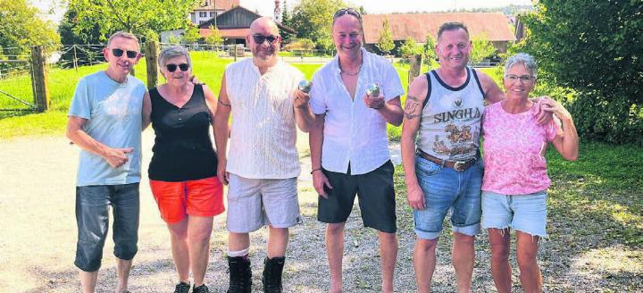 Auch in diesem Jahr wurde das beliebte Pétanque-Turnier durchgeführt. Bild: zg