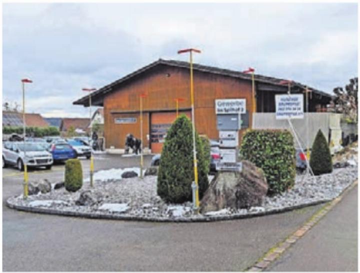 Im Spilhof ist ausgesteckt. Bild: huy Im Spilhof ist ausgesteckt. Bild: huy