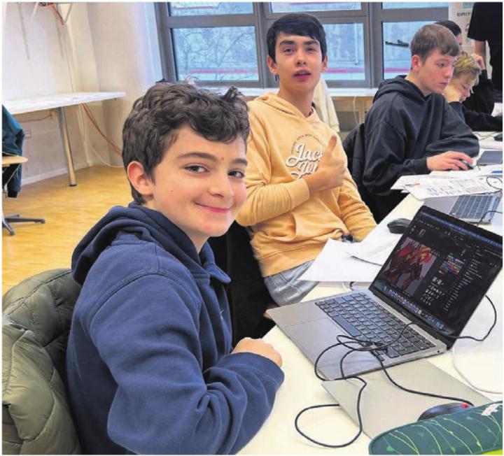 Ein eigenes Computerspiel zu entwickeln, fanden die Teilnehmer toll.