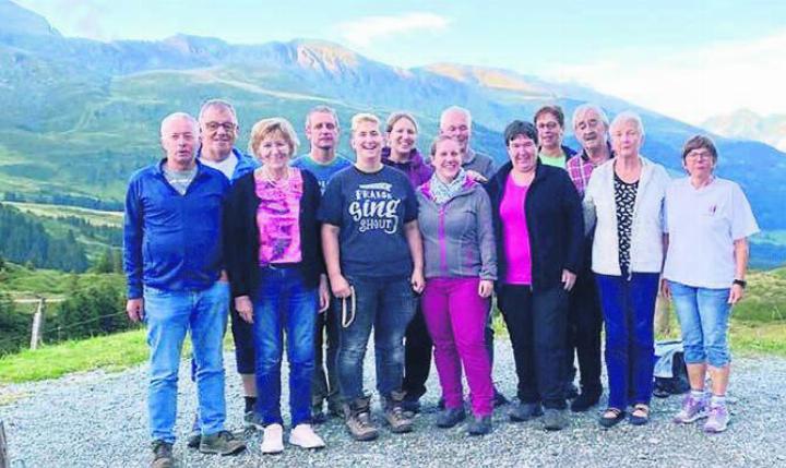 Die Trachtetanzlüüt Chloschterdorf Muri genossen einen tollen zweitägigen Bild: zg