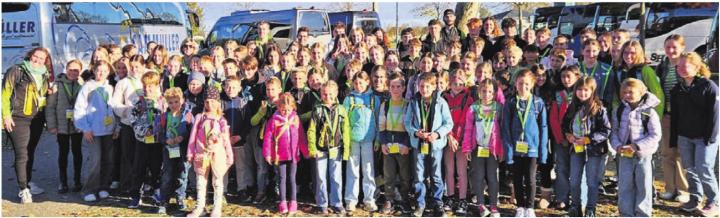 Die Kids genossen die Zeit im Europapark ausgiebig und freuten sich über die vielen Attraktionen. Bild: zg