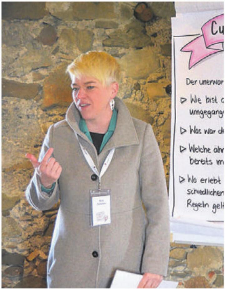 Coachin Nina Zuffellato. Bild: rwi