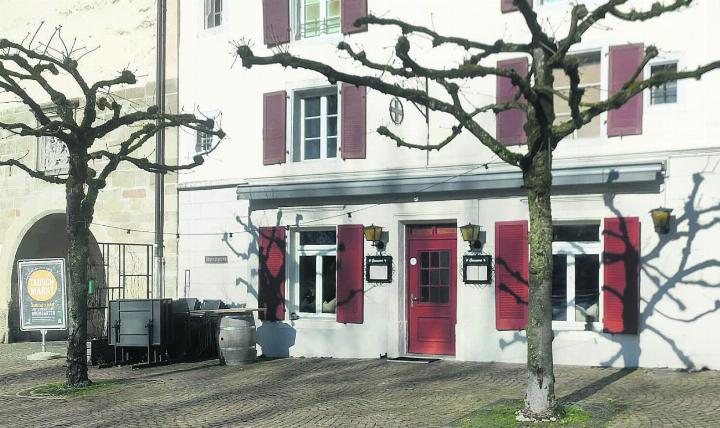 Das Lokal neben dem Spittelturm wird Ende Monat geschlossen – um ein paar Wochen später in neuem Gewand wiederzueröffnen. Bild: huy