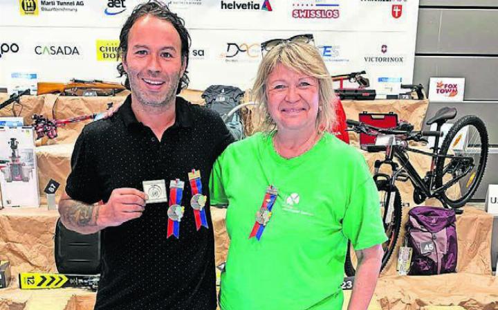 Tiago Ferràs und Beatrice Bischof erreichten sehr gute Resultate.
