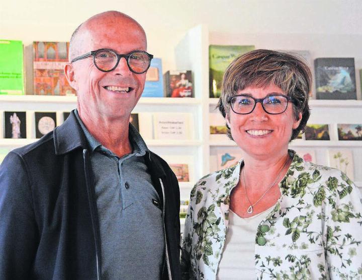 Sie sind das neue Team an der Spitze von Murikultur: Stiftungsratspräsident Robert Barrer und Geschäftsführerin Cindy Mäder. Bild: Annemarie Keusch