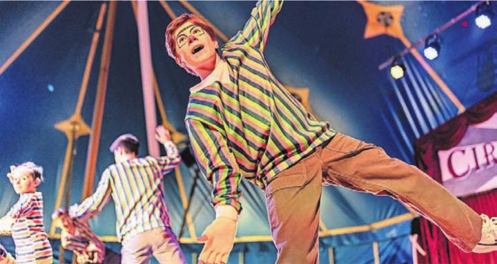 Bild: zg Balance auf der Slackline – auch das bewiesen die jungen Biber-Artisten.