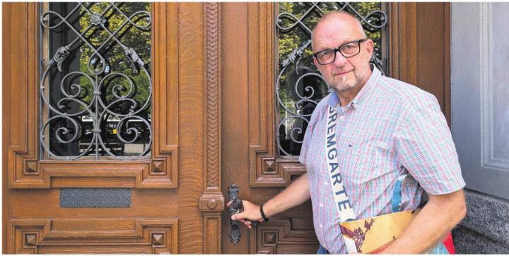 Ralph Nikolaiski öffnet Türen – das versucht er nun auch für Schüler und Lehrbetriebe. Bild: huy