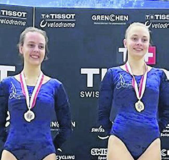 Doppelsieg in der Kategorie «National Open»: Katja (links) und Laura Steinmann. Bild: zg