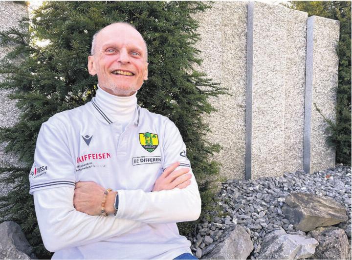 Jürg Mauberger (aus Zufikon) vom FC Mutschellen 
sagt zu seiner Nomination beim AFV-Award: «Gewonnen habe ich sowieso schon.» Im letzten Jahr 
siegte in dieser Kategorie Wilfried «Shorty» Heller vom FC Muri. 
Bild: Stefan Sprenger Jürg Mauberger (aus Zufikon) vom FC Mutschellen 
sagt zu seiner Nomination beim AFV-Award: «Gewonnen habe ich sowieso schon.» Im letzten Jahr 
siegte in dieser Kategorie Wilfried «Shorty» Heller vom FC Muri. 
Bild: Stefan Sprenger