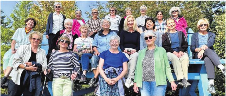 Die Turnerinnen der Gymnastikgruppe des Damenturnvereins erlebten eine intensive Reise. Bild: zg