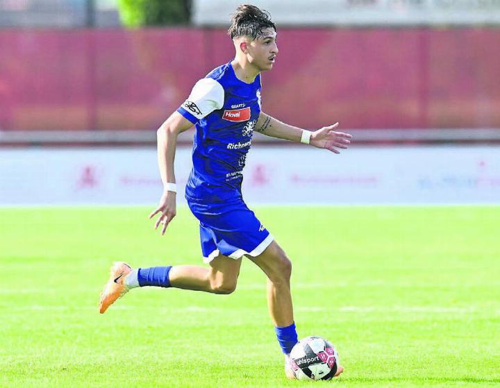 Noel Romano war der einzige Torschütze im Duell gegen den FC Langenthal. Sein Treffer hat gereicht, um dem FC Wohlen den Sieg zu sichern. Bild: Archiv/awa