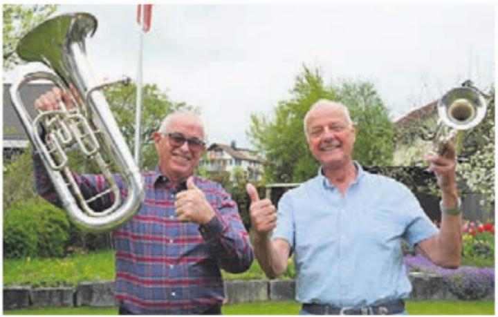 Hanspeter Hagenbuch (links) und Sepp Eichholzer. Bild: ake