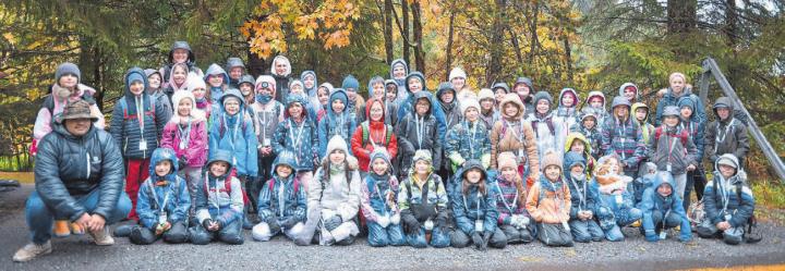 Auch wenn das Wetter nicht immer strahlend war, so strahlten zumindest die Kinderaugen. Bilder: zg