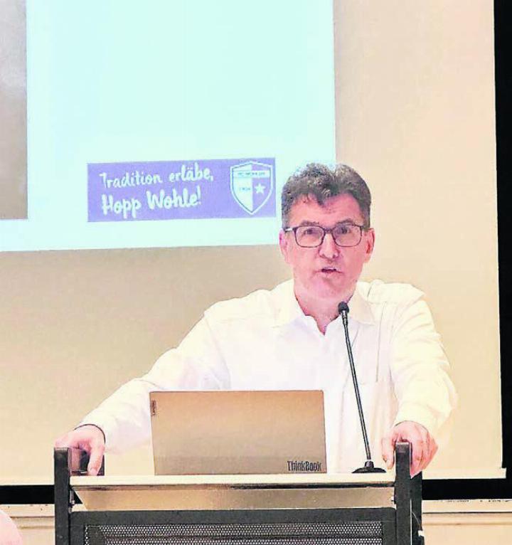 Liquidator André Richner verspricht, dass «saubere Sache» gemacht wird. In einem Jahr soll die FC Wohlen AG definitiv Geschichte sein. Bild: spr/Archiv