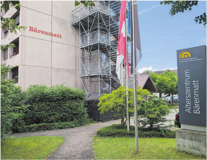 Die Bunkeranlage unter der Bärenmatt wird wieder zum Asylzentrum. Bild: Archiv/huy