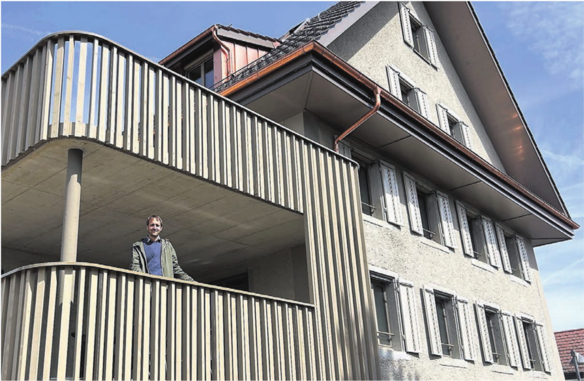 Das Groth-Hus wurde saniert und mit einem Anbau ergänzt. Architekt Urs Mettler ist selbst in Berikon aufgewachsen. Der Umbau eines der ältesten Häuser in seiner ehemaligen Heimat war für ihn etwas Besonderes.
Bilder: Sabrina Salm / zg - Das Bild wird blockiert. – Möglicherweise durch einen aktiven Adblocker.